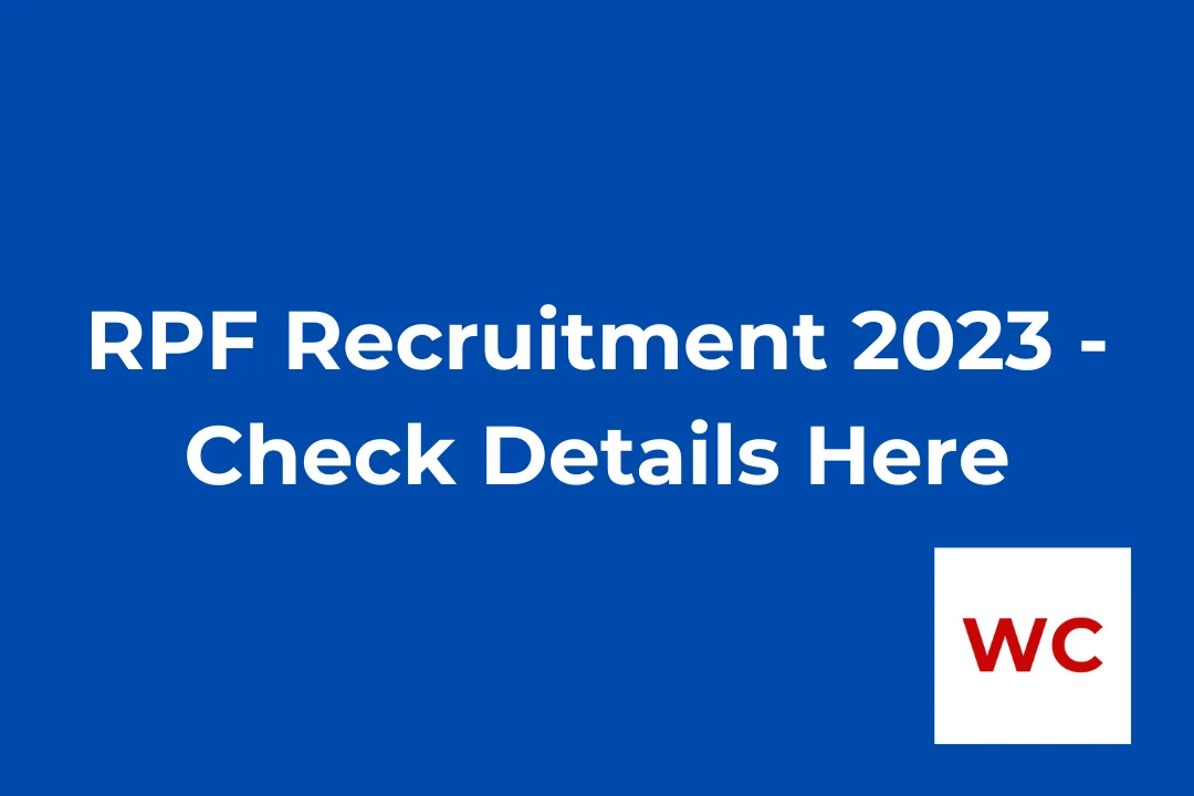 RPF Recruitment 2023