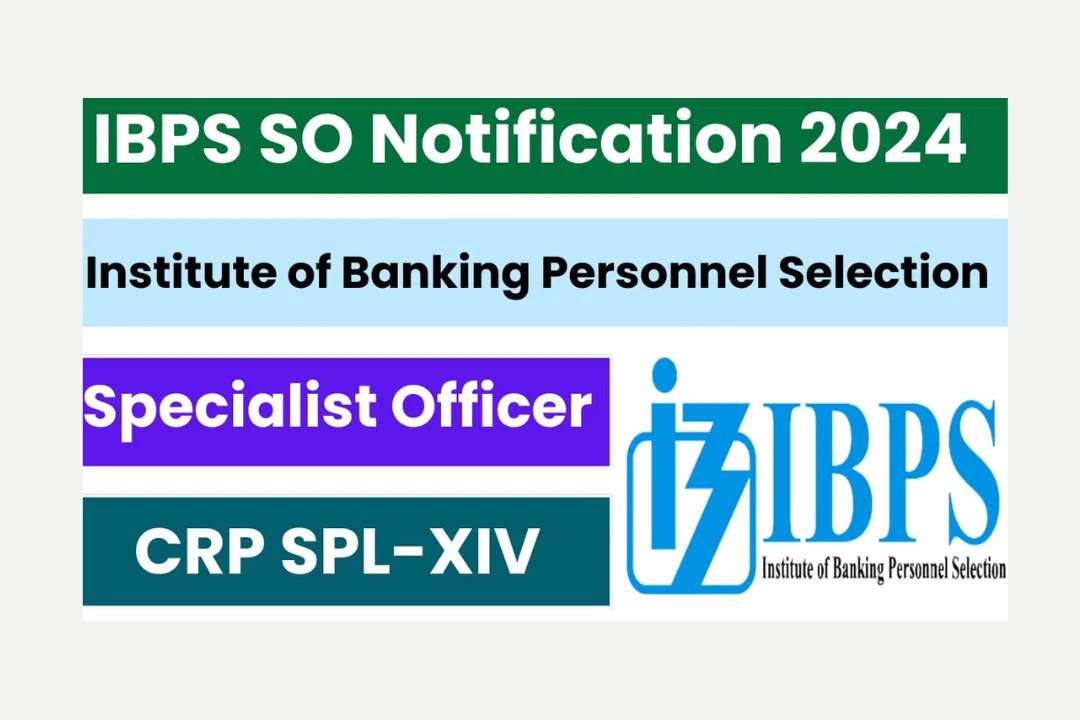 IBPS SO Notification 2024