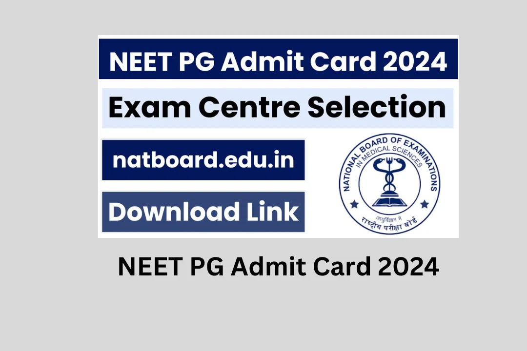 NEET PG Admit Card 2024