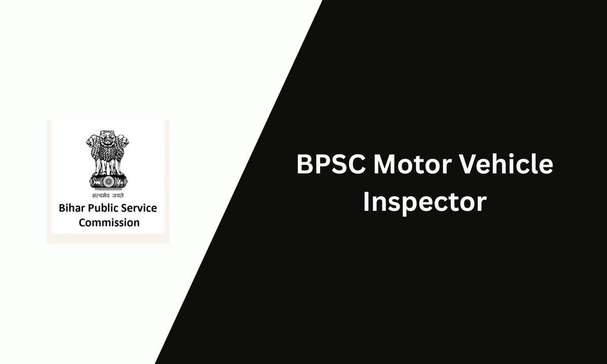 BPSC MOTOR VEHICLE INSPECTOR
