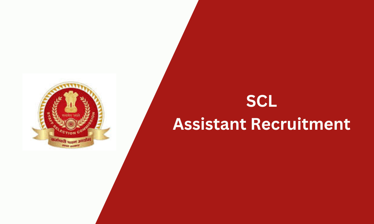 SCL Assistant Recruitment